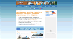 Desktop Screenshot of chiletouristik.com